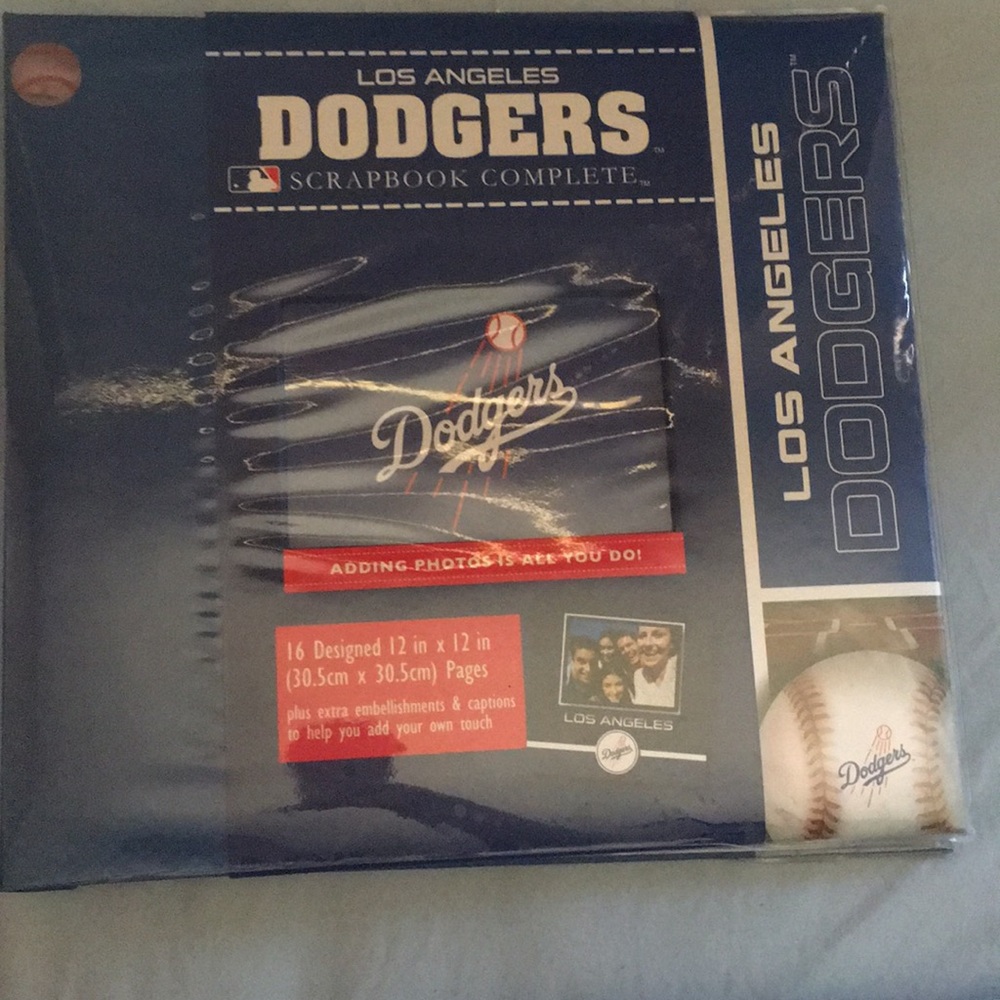 New Dodgers scrapbook
